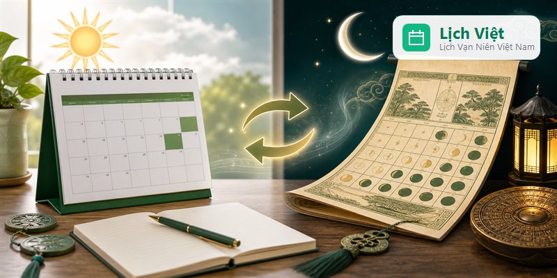Công cụ đổi ngày dương sang âm và âm sang dương