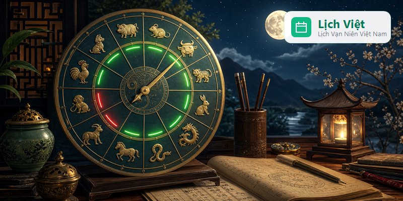 Giờ hoàng đạo trong ngày theo 12 khung giờ địa chi