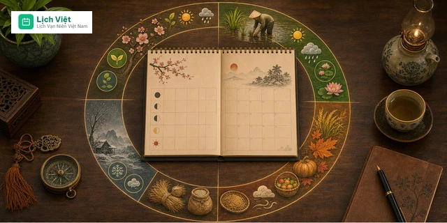 24 tiết khí trong năm: Cách nhớ và ứng dụng trong đời sống