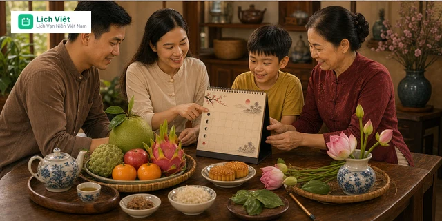 Cách ứng dụng mâm cúng rằm gồm những gì theo lịch âm trong đời sống