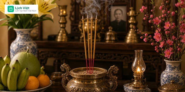 Thắp hương mấy nén là đúng? Ý nghĩa số nén hương trong thờ cúng