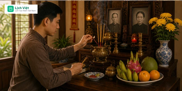 Cách ứng dụng thắp hương mấy nén là đúng theo lịch âm trong đời sống