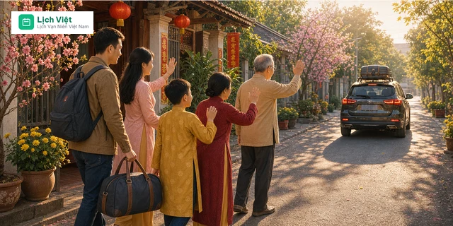 Cách ứng dụng xuất hành đầu năm nên đi hướng nào theo lịch âm trong đời sống